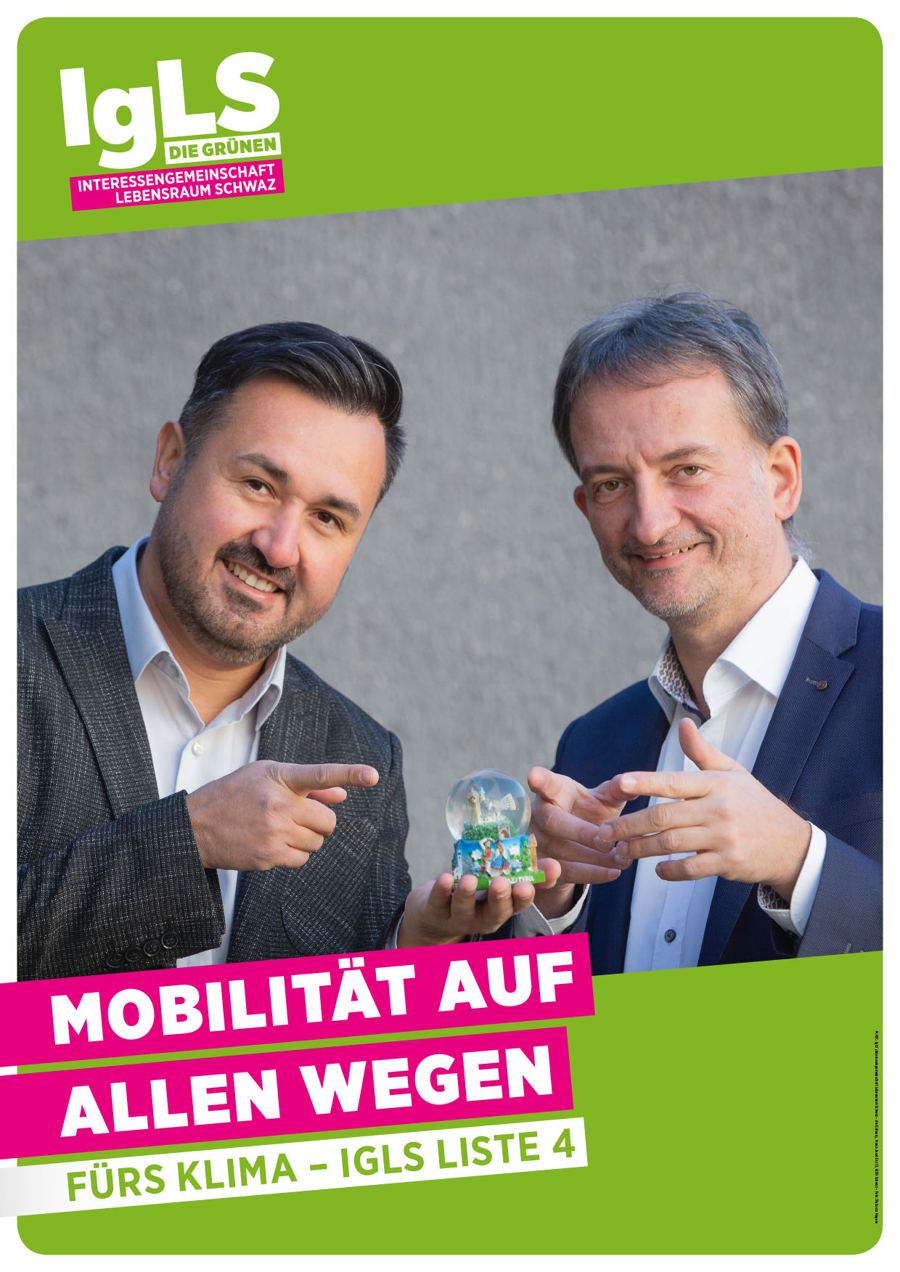 Plakat: Mobilität auf allen Wegen
