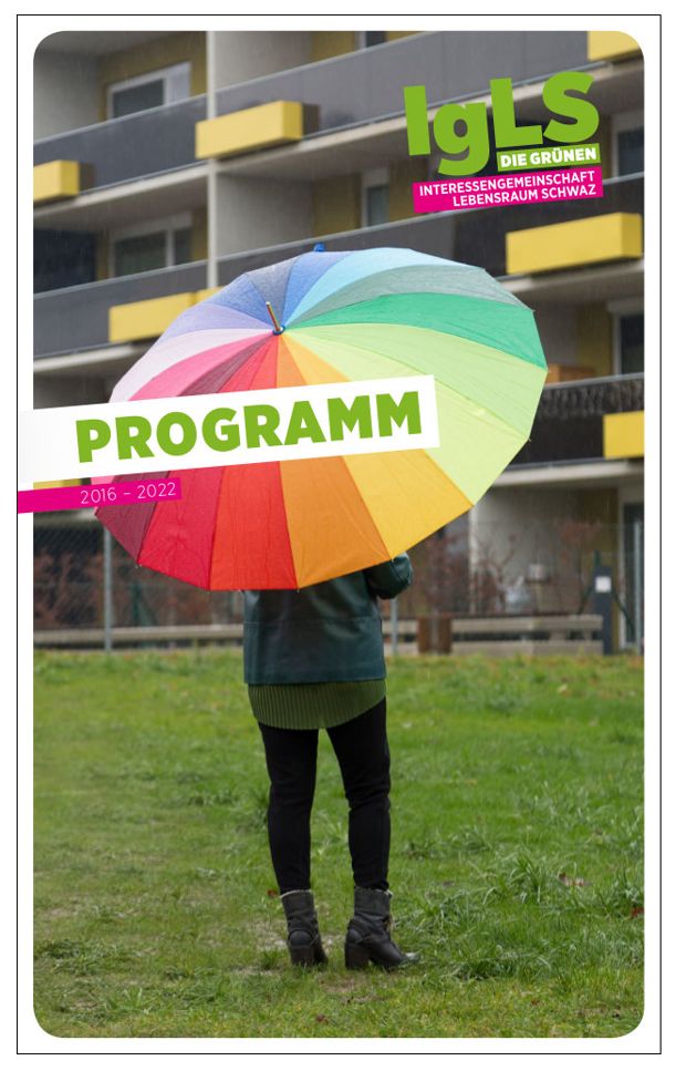 Titelseite des IgLS-Programms